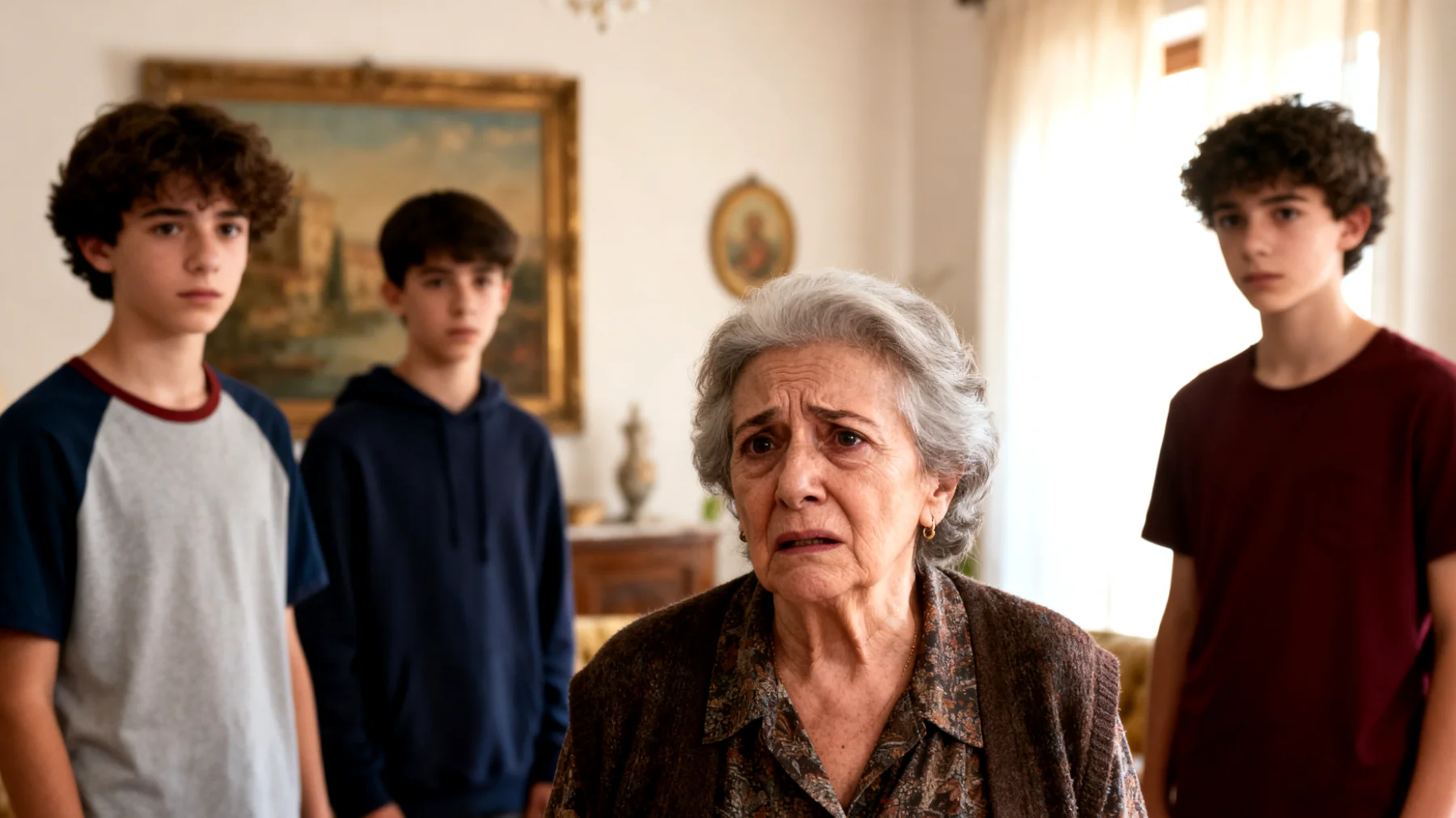 Nonna che fatica a stabilire limiti con nipoti adolescenti per paura di perdere il loro affetto, cedendo a ogni richiesta e creando conflitti con i genitori"